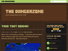 Tablet Screenshot of dangerzone.biz